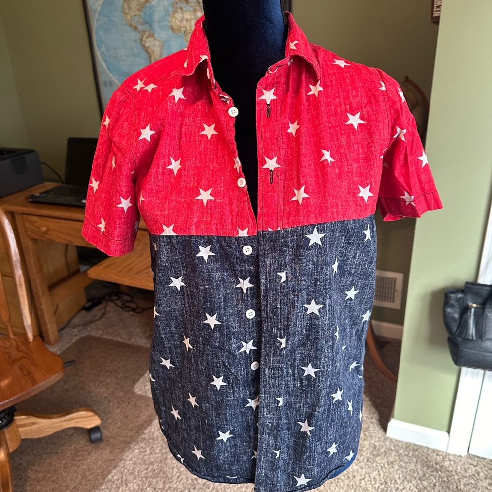 Boys L (14/16) button down shirt.